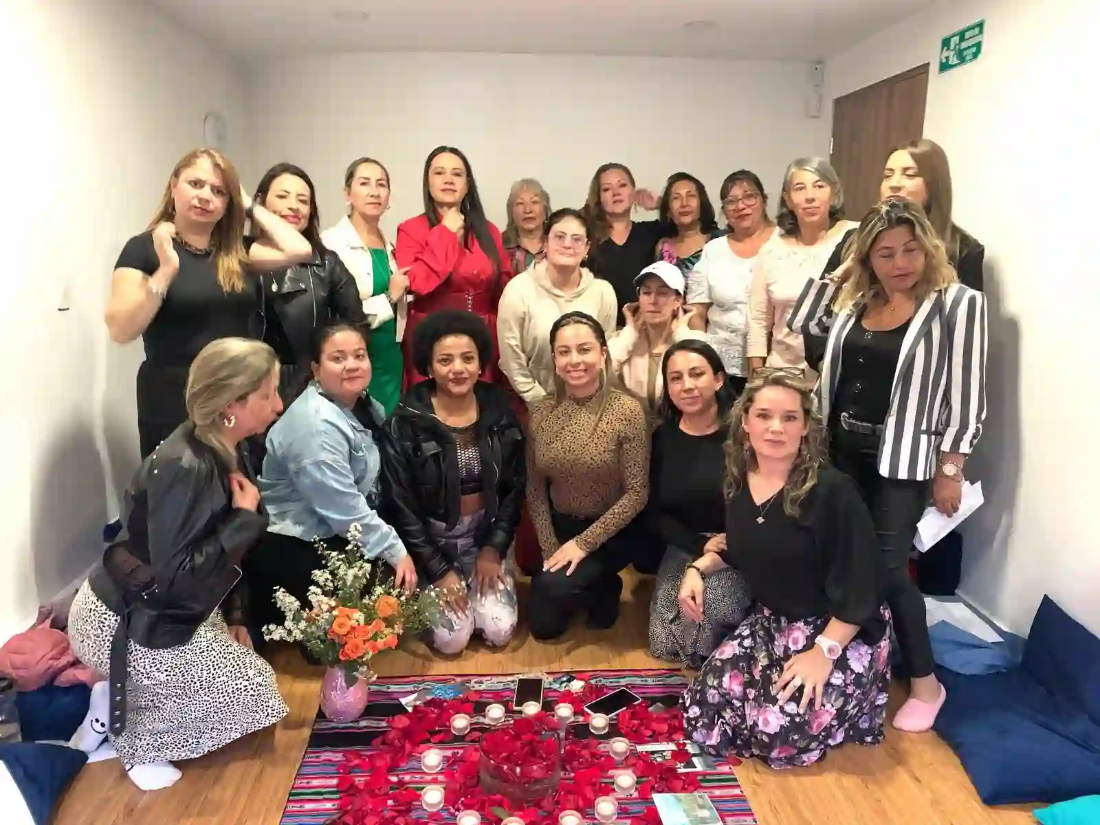 Círculo de terapia grupal